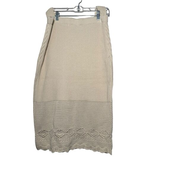 House of Harlow 1960 Women’s Crochet Crop Top/Pencil Skirt 2 Piece Set Size L - Picture 4 of 8